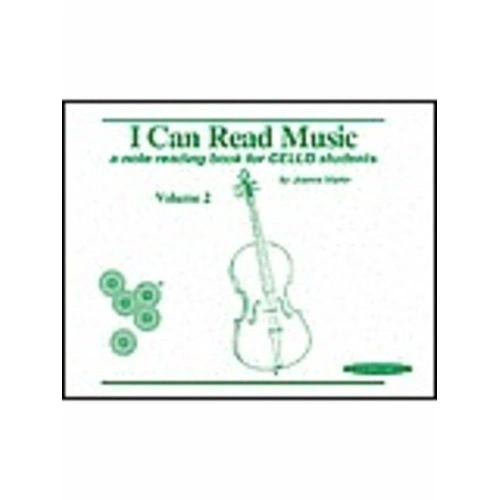 I Can Read Music Vol 2 Cello by Joanne Martin