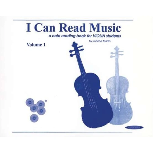 I Can Read Music Vol 1 for Violin by Joanne Martin