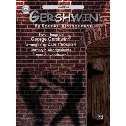 Gershwin By Special Arrangement Book/CD Fl/Ob