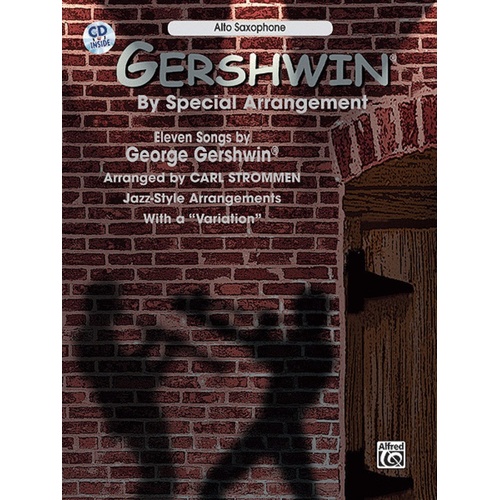 Gershwin By Special Arrangement Book/CD Alto Sax 