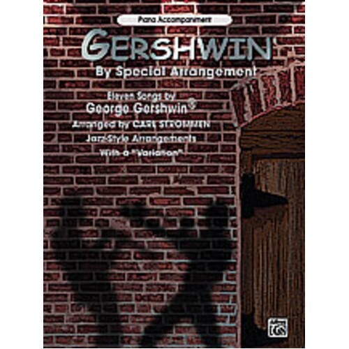 Gershwin By Special Arrangement Piano Accomp 
