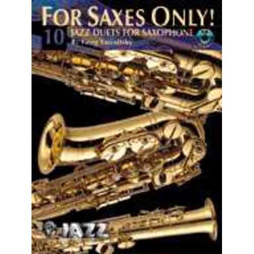 For Saxes Only Jazz Duets 10 Arr Yasinitsky 