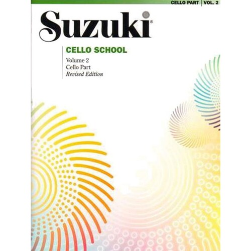 Suzuki Cello School Book 2 Vlc Pt Rev (Softcover Book)