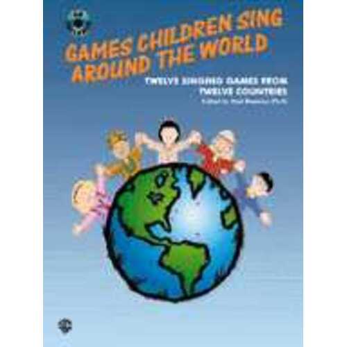 Games Children Sing Around The World Book/CD