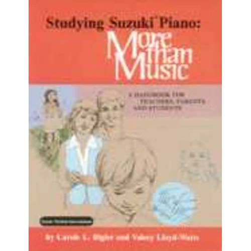 Studying Suzuki Piano: More Than Music by Summy Birchard, 276 Pages, Comprehensive Guide on Suzuki Method for Piano Teaching