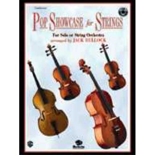 Pop Showcase For Strings Conductor Book/CD 