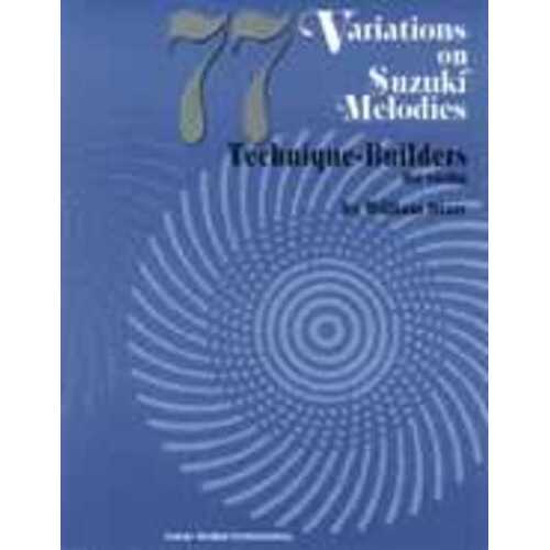 77 Variations On Suzuki Melodies Violin (Softcover Book)