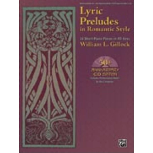 Lyric Preludes In Romantic Style Book/CD