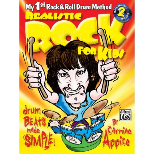 Realistic Rock For Kids Book/2CDs
