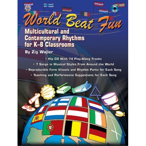 World Beat Fun K - 8 Classrooms Book/CD