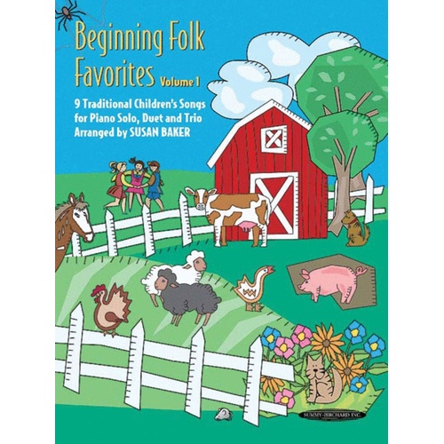Beginning Folk Favourites Vol 1 Solo Duet Trio