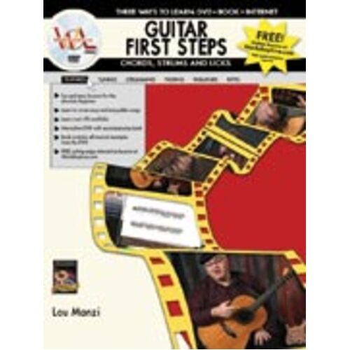 Guitar First Steps Book/DVD 