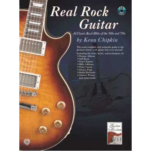 Real Rock Guitar Book/CD 