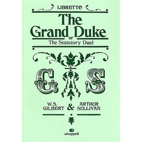 The Grand Duke Libretto