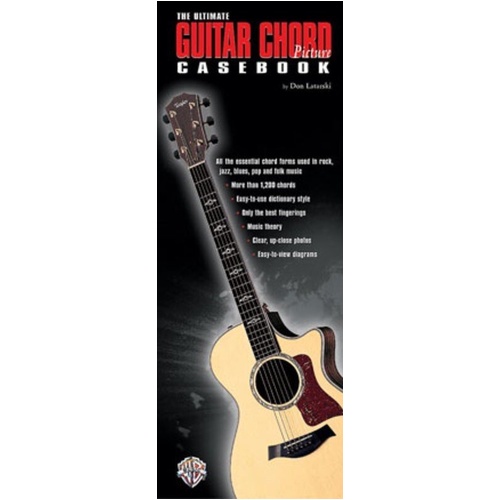 Ultimate Guitar Chord Picture Casebook by Don Latarski, Alfred Music, 256 Pages