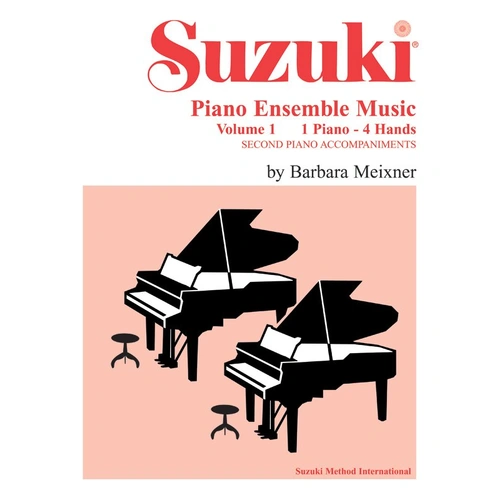 Suzuki Piano Ensemble Music Vol 1 for Piano Duet