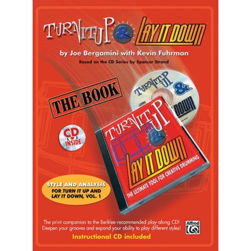 Turn It Up And Lay It Down Book/CD