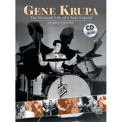 Pictorial Life Of Gene Krupa Book/CD