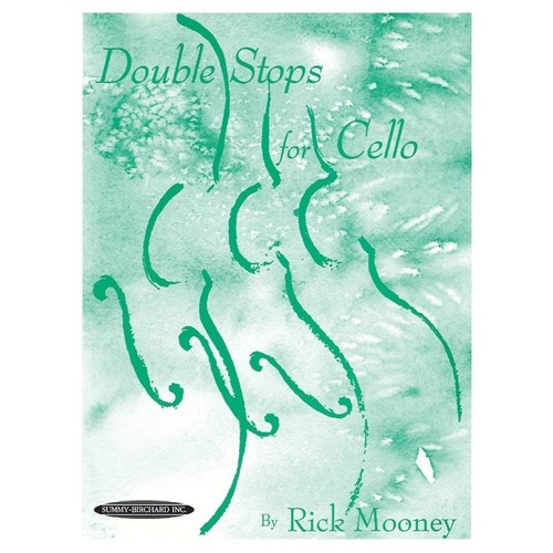 Mooney Double Stops for Cello by Rick Mooney, 40 Pages, Alfred Music