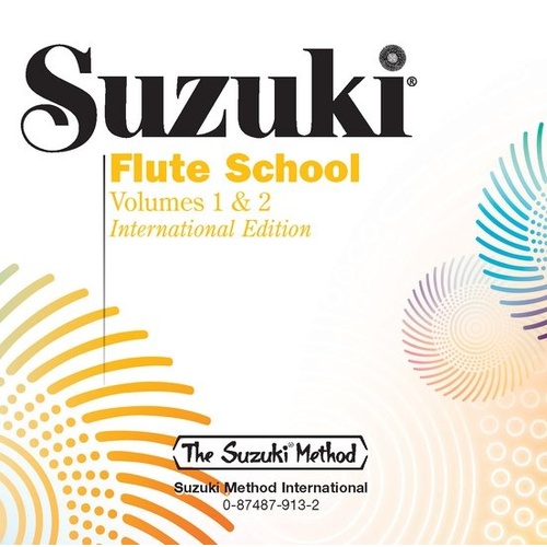 Suzuki Flute School Vol. 1 & 2 Performance CD