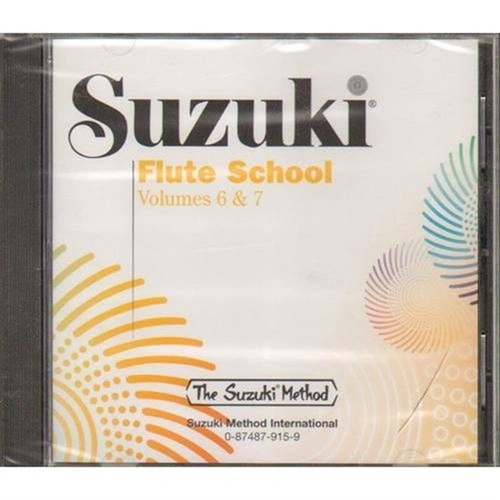 Suzuki Flute School Vol. 6 & 7 CD by Dr. Shinichi Suzuki - Alfred Music