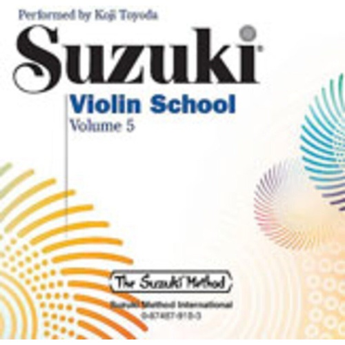 Suzuki Violin School Volume 5 CD by Dr. Shinichi Suzuki