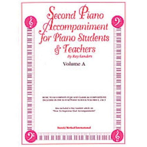 Suzuki Second Piano Accompaniments Vol A (Softcover Book)