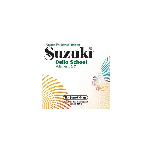 Suzuki Cello School Volumes 1 & 2 Performance/Accompaniment CD