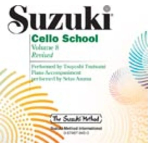 Suzuki Cello School Vol. 8 Performance/Accompaniment CD
