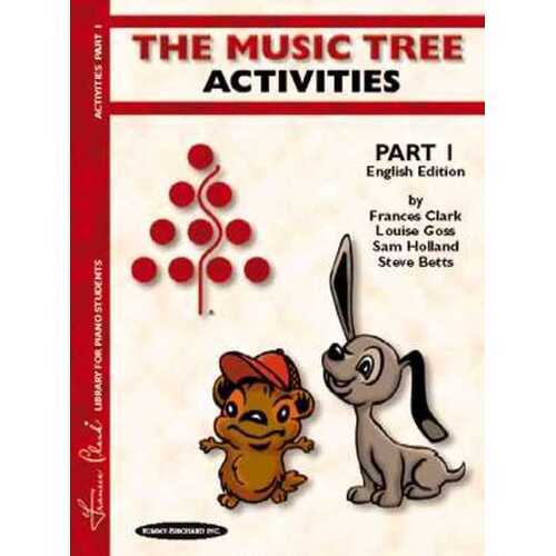 Music Tree Part 1 Activities Workbook (Softcover Book)