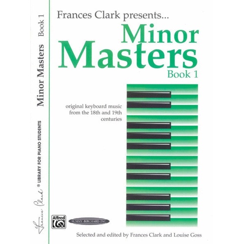 Minor Masters Book 1
