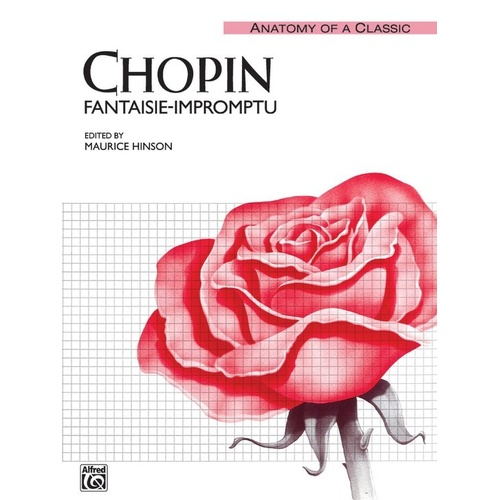 Chopin - Fantaisie-Impromptu for Piano, Alfred Masterwork Edition, 32 Pages, Scholarly Notation, Performance Suggestions Included