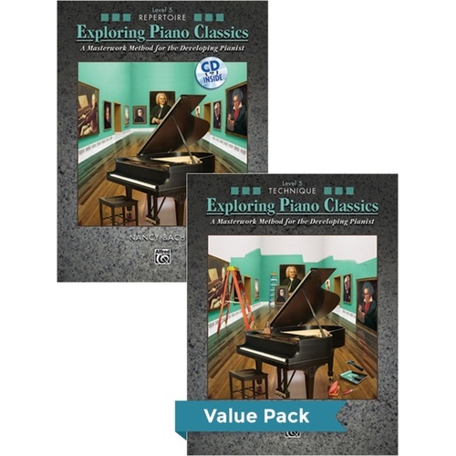 Exploring Piano Classics Lev 5 (Value Pack) Softcover Book (Piano)