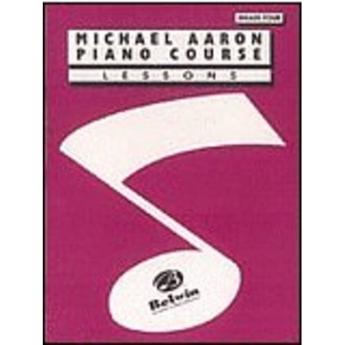 Aaron Piano Course 4 Lesson (Softcover Book)