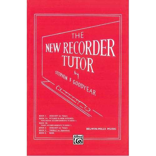 Goodyear New Recorder Tutor Book 3 for Treble Recorder