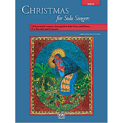 Christmas For Solo Singers Med Low Book 