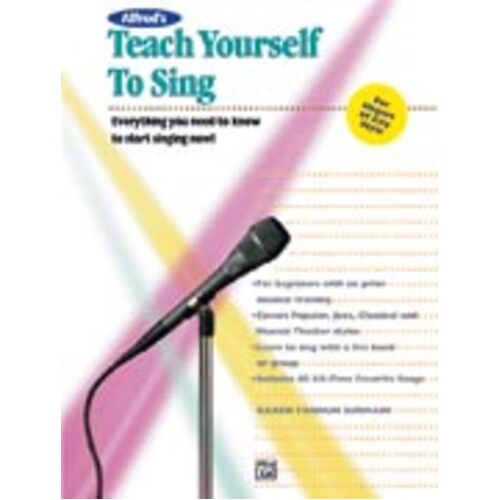 Teach Yourself To Sing Book/Ecd