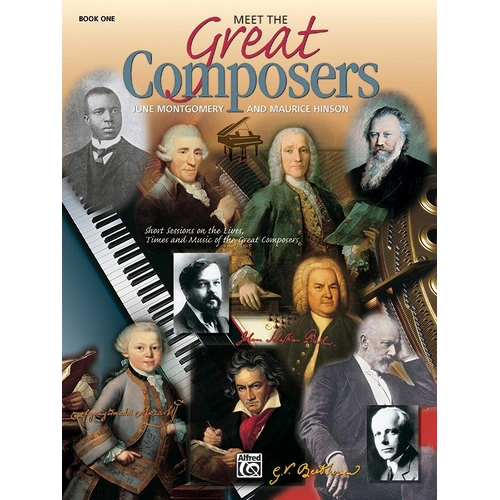 Meet the Great Composers Book 1 Piano Book with CD and Activity Sheets