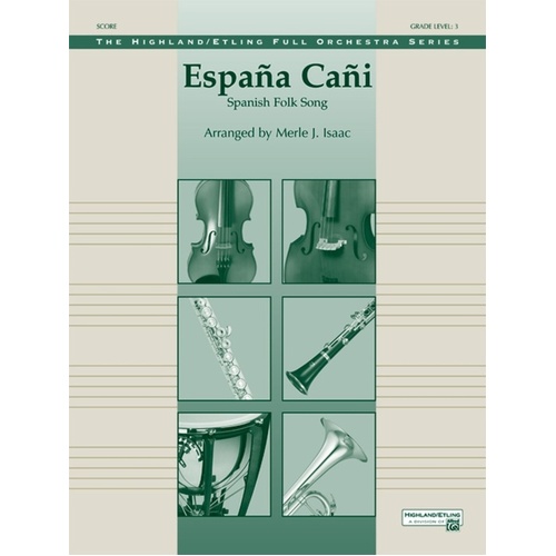 Espana Cani Fo3 Score/Parts Arr Isaac