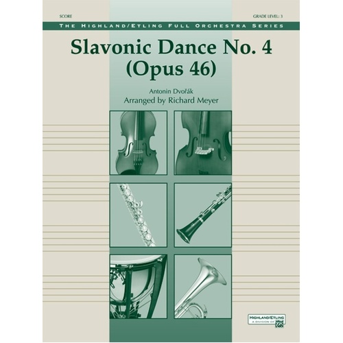 Slavonic Dance No 4 Op 46 Fo3 Score/Parts Arr Meyer