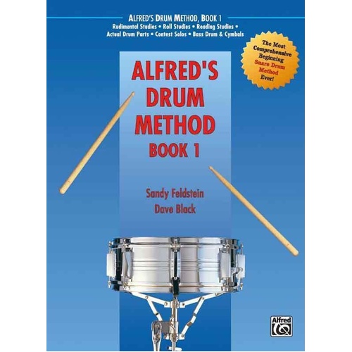 Alfred's Drum Method Book 1 for Snare Drum
