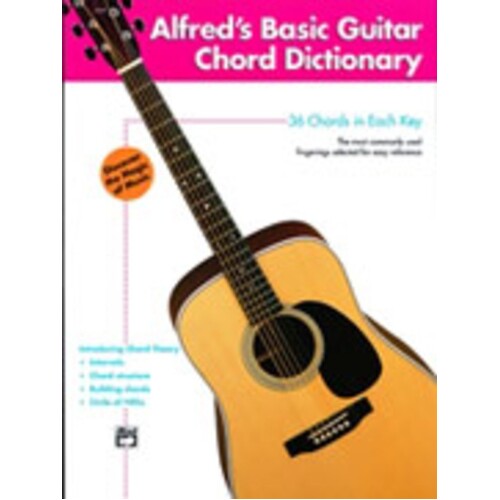 Alfred Basic Guitar Chord Dictionary 