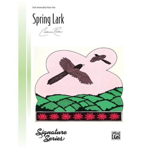 Rollin - Spring Lark Early Intermediate Piano Solo