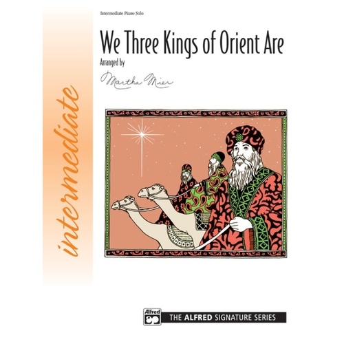We Three Kings Of Orient Are Intermediate Piano Solo