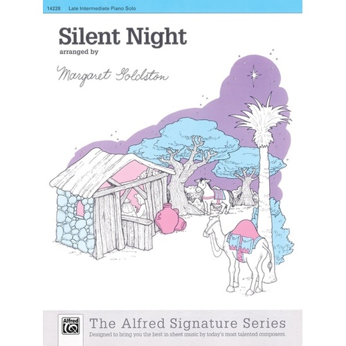 Silent Night Late Intermediate Piano Solo