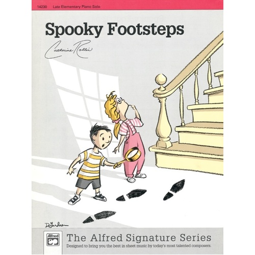 Rollin - Spooky Footsteps Late Elementary Piano Solo