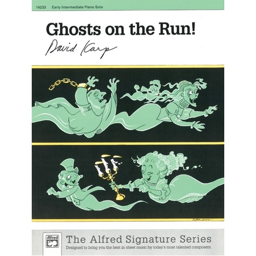 Karp - Ghosts On The Run Early Intermediate Piano Solo