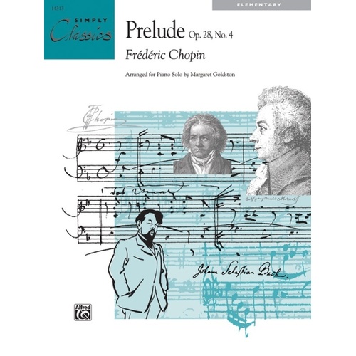 Chopin - Prelude Op 28 No 4 Simply Classics Arr Goldston