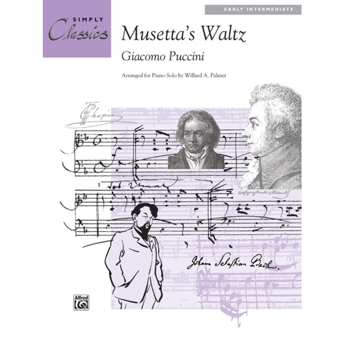 Puccini - Musettas Waltz Simply Classics Arr Palmer