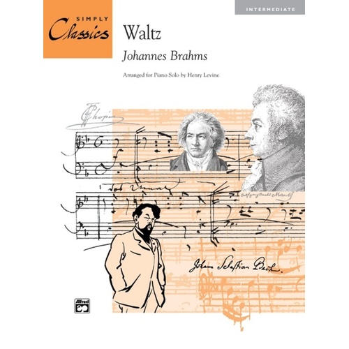 Brahms - Waltz Simply Classics Arr Levine